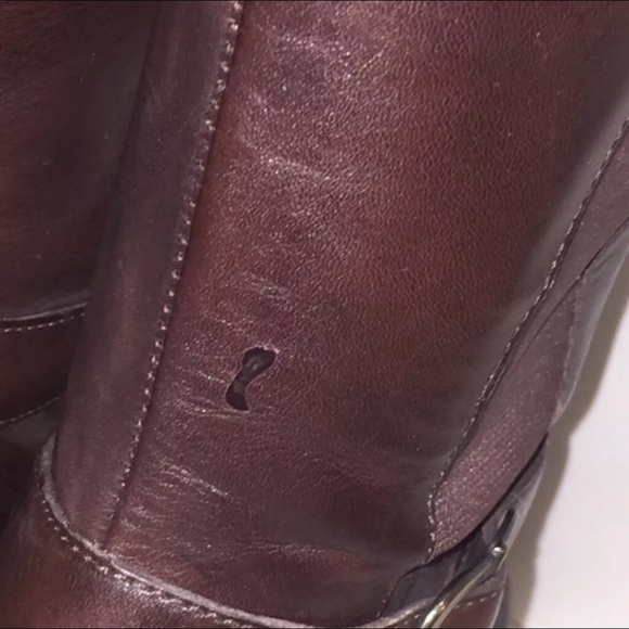 Anne Klein Women’s Size 9.5 Brown Tall Boots FLAW - Picture 8 of 8